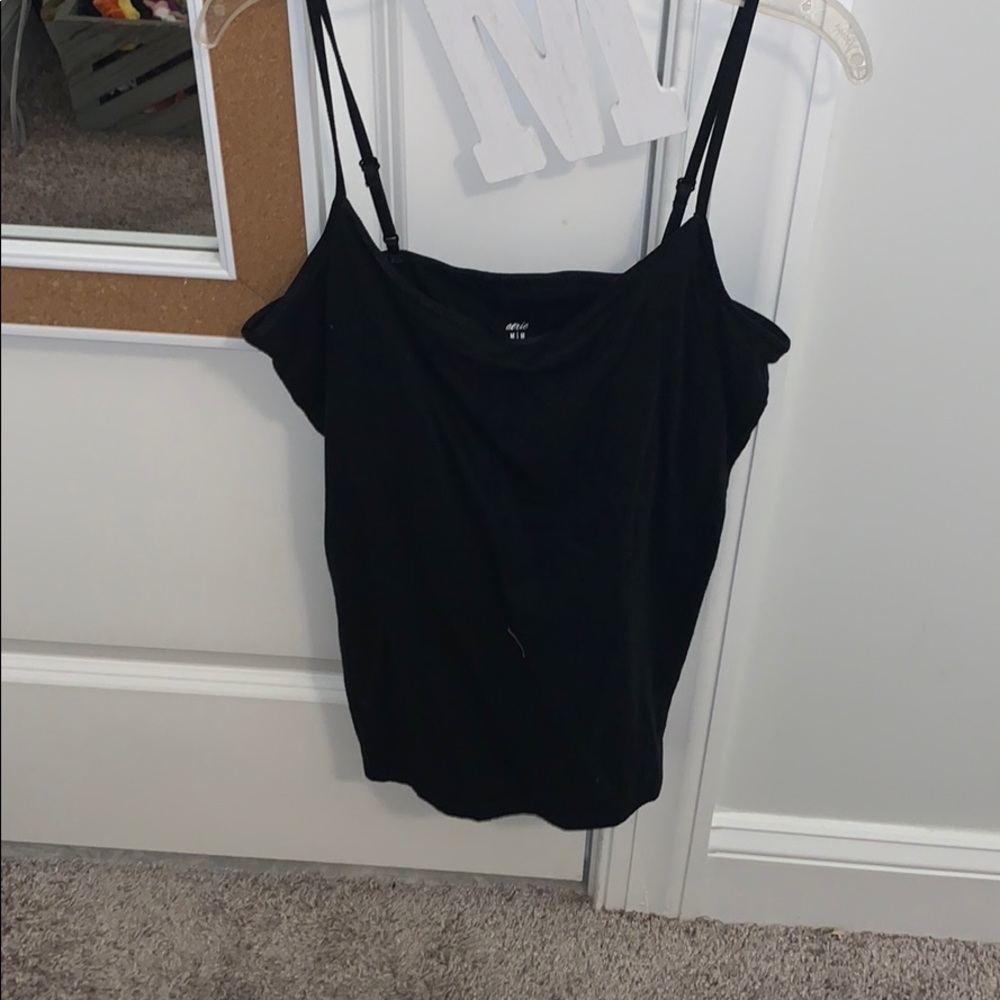 Black aerie tank top